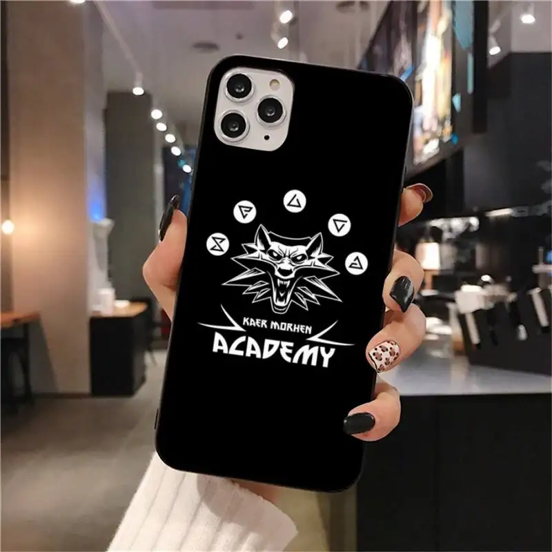 

HUAGETOP kaer morhen Soft Phone Cover for iPhone 11 pro XS MAX 8 7 6 6S Plus X 5S SE 2020 XR case