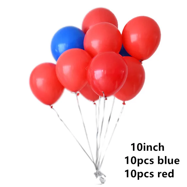 Car Ballons Truck Train airplane Foil Balloon police Globos Gift Happy Birthday Boyss Party Decorations Favor Kids car car balls - Цвет: 20pcs