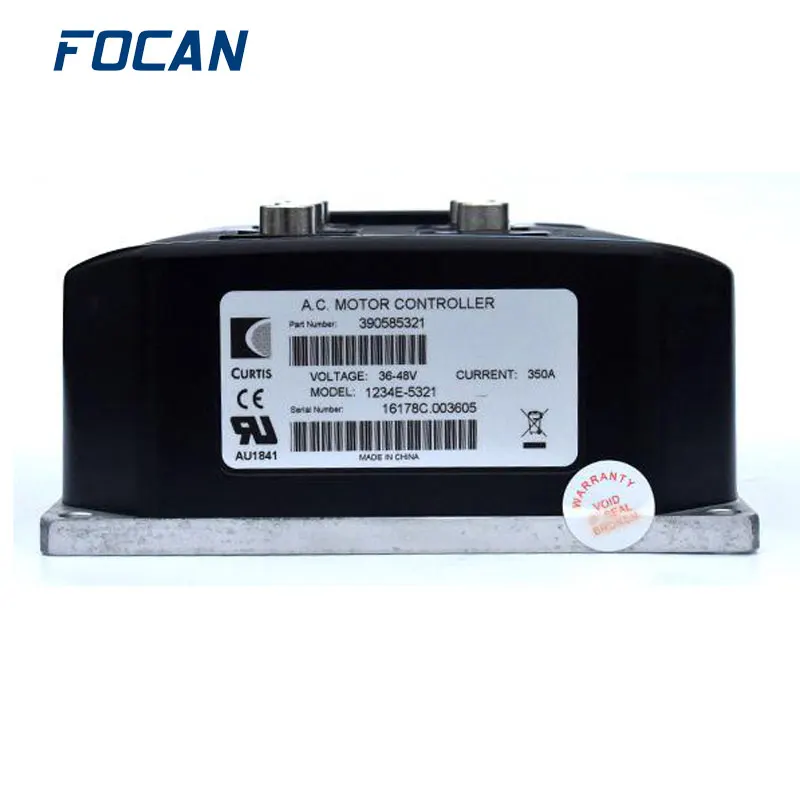 Оригинальный контроллер двигателя переменного тока марки Curtis 1234E 5321|Детали и