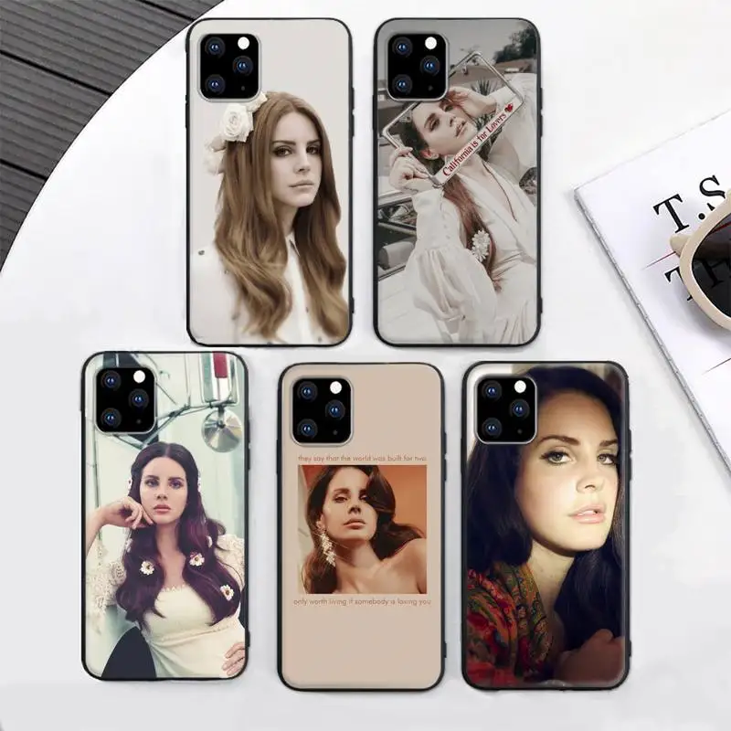 

Lana Del Rey Lust for Life Phone Case For Iphone SE 2020 6 6s 7 8 plus X Xr XS 11 12 13 Mini Pro Max Fundas Cover