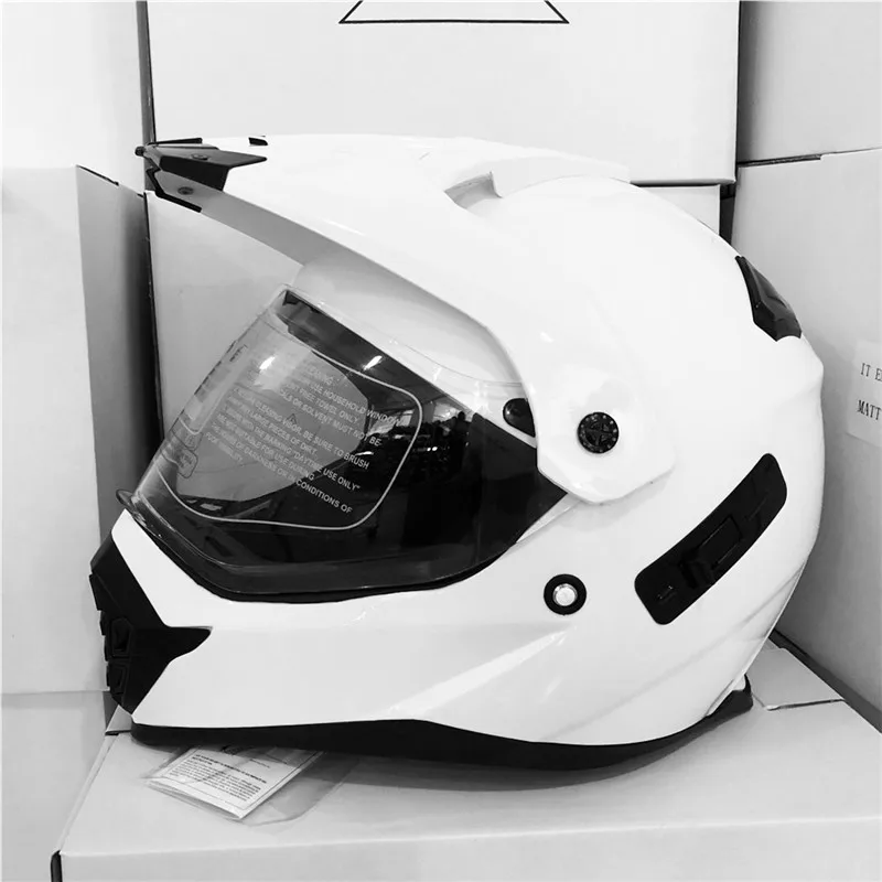 Bluetooth Casco Wanli Pioneer мотоциклетный шлем с солнцезащитным экраном Atv диртбайк