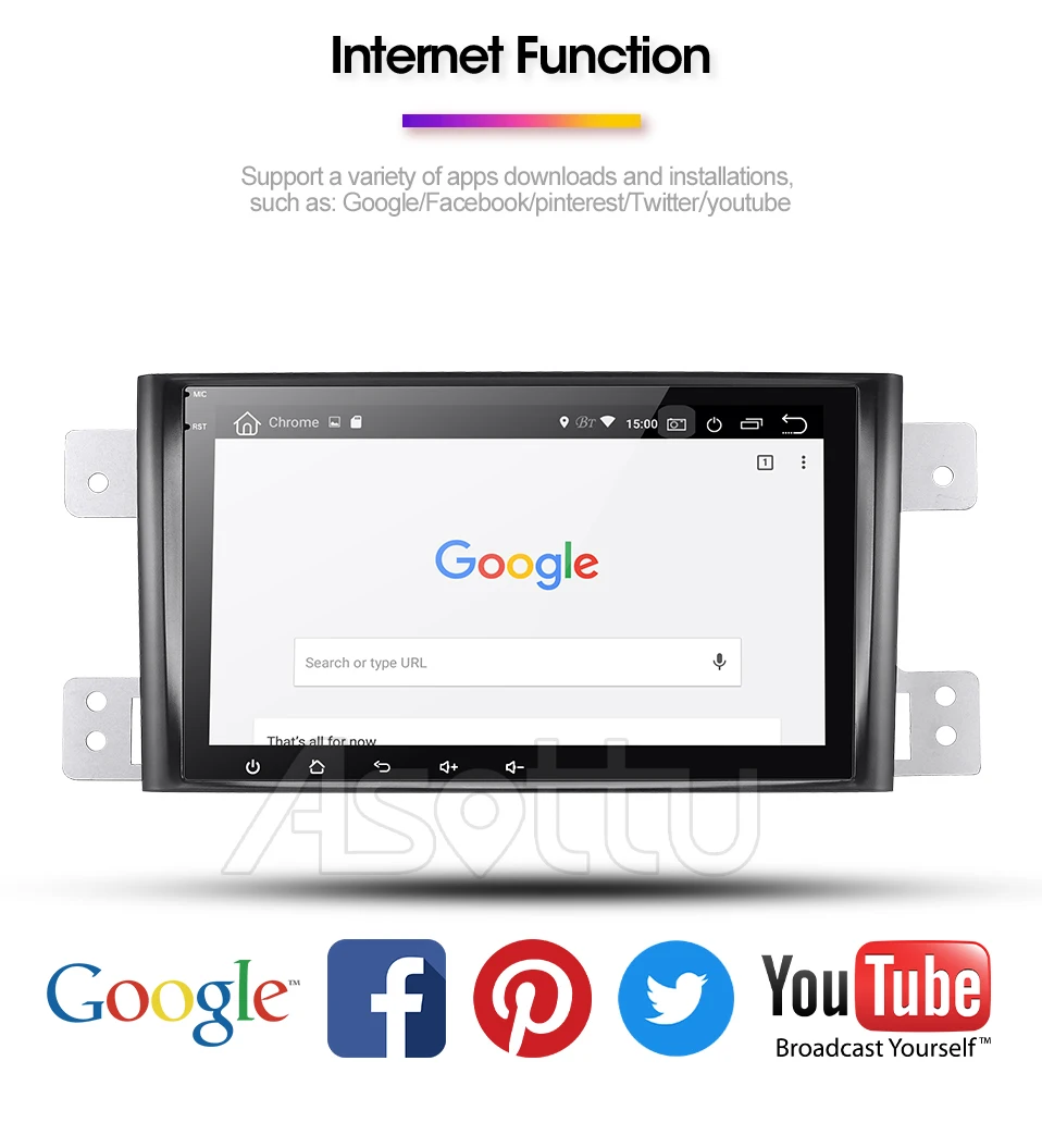 Asottu ips Android 9,0 PX30 автомобильный dvd для Suzuki Grand Vitara 2005-2012 мультимедиа головное устройство gps Радио Стерео gps навигация