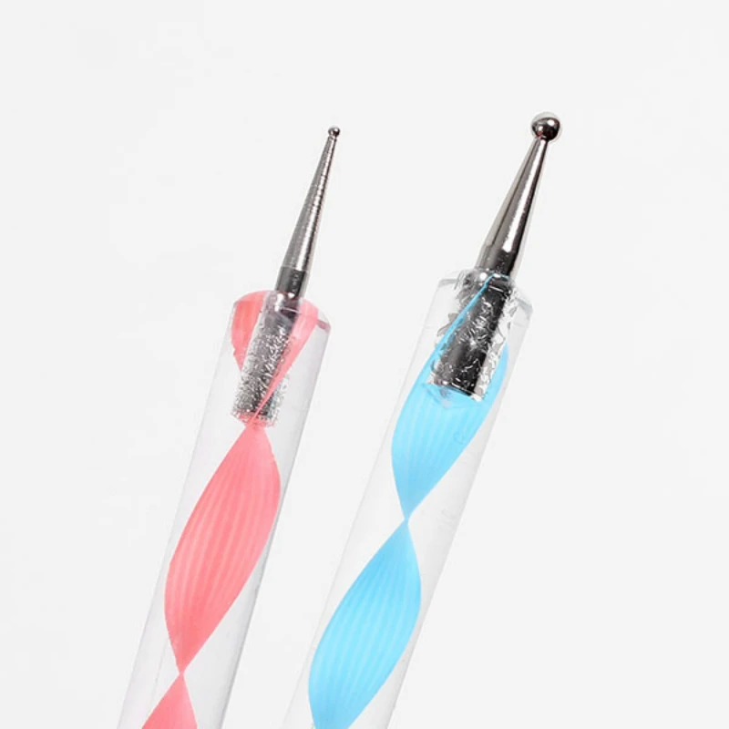 5 шт./компл. 2 способа точечная мраморная ручка для маникюра Инструменты ухода за