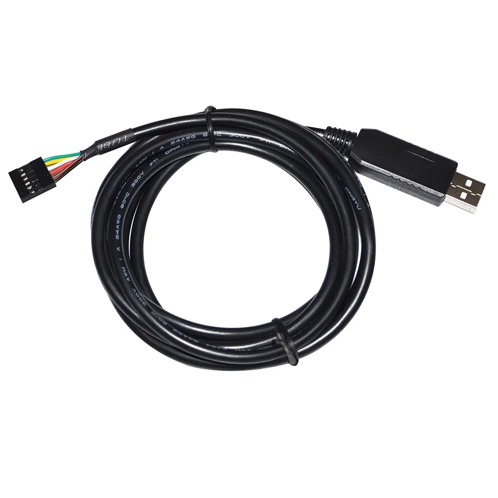 Промышленный чип FTDI FT232RL USB UART TTL 5V 3V3 до 6PIN 0 1 "кабель перемычки DUPONT для