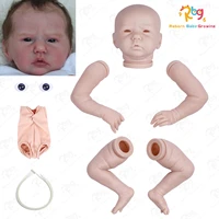 rbg 19 inch 48cm diy blank reborn baby doll parts hand made baby ellie sue and spencer unpainted unfinished blank doll