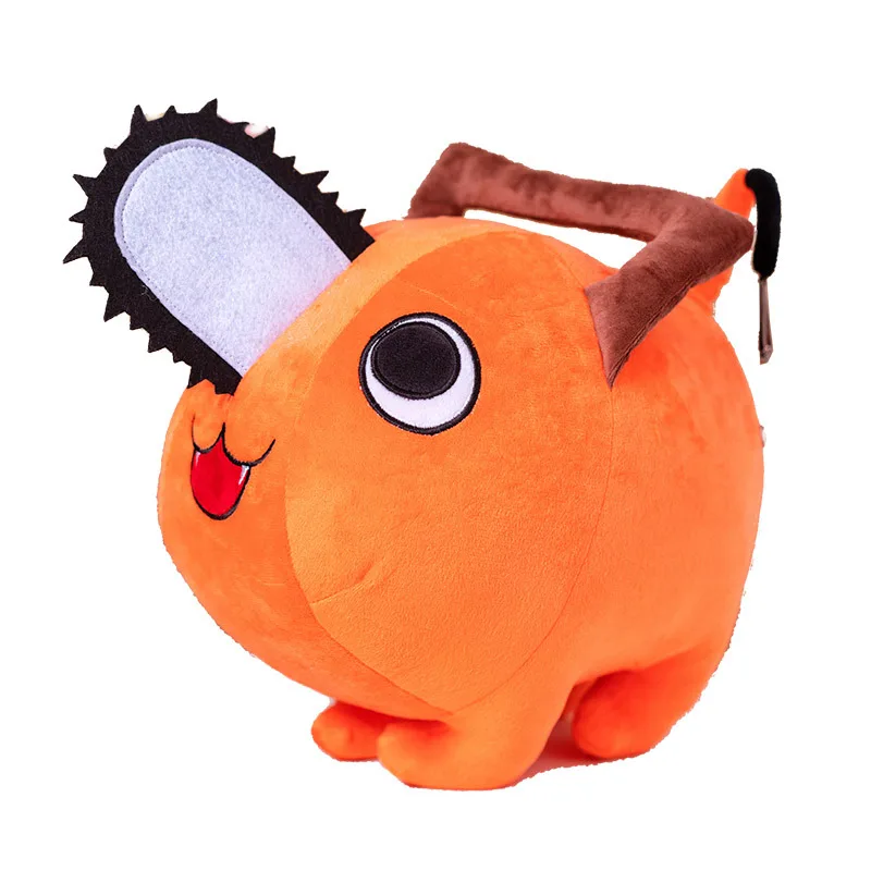 

25cm/40cm Kawaii Pochita Electric Plush Doll PP Cotton Plush Stuffed Anime Doll Pendant Pillow for Children Christmas Gifts