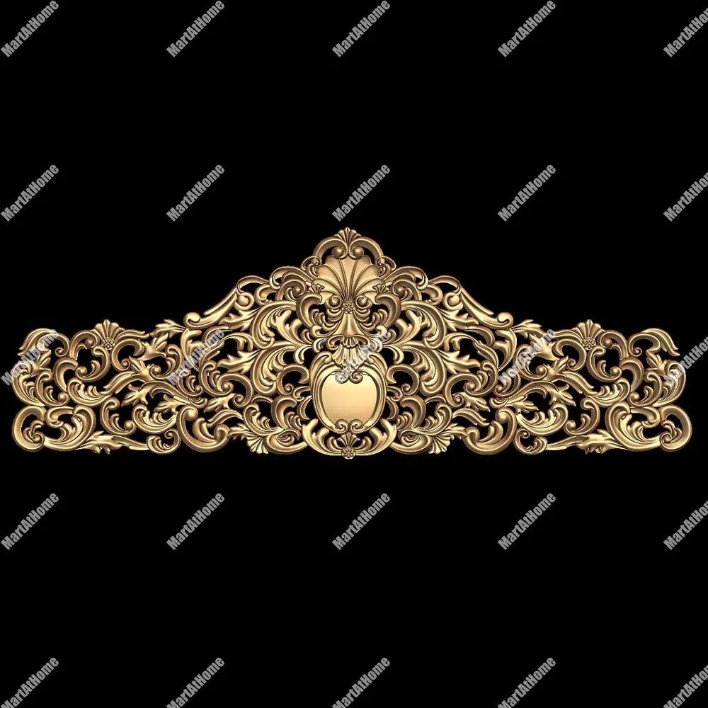 3D STL модель рама кровати для ЧПУ гравировки и печати рельеф поддержка ZBrush Artcam Aspire