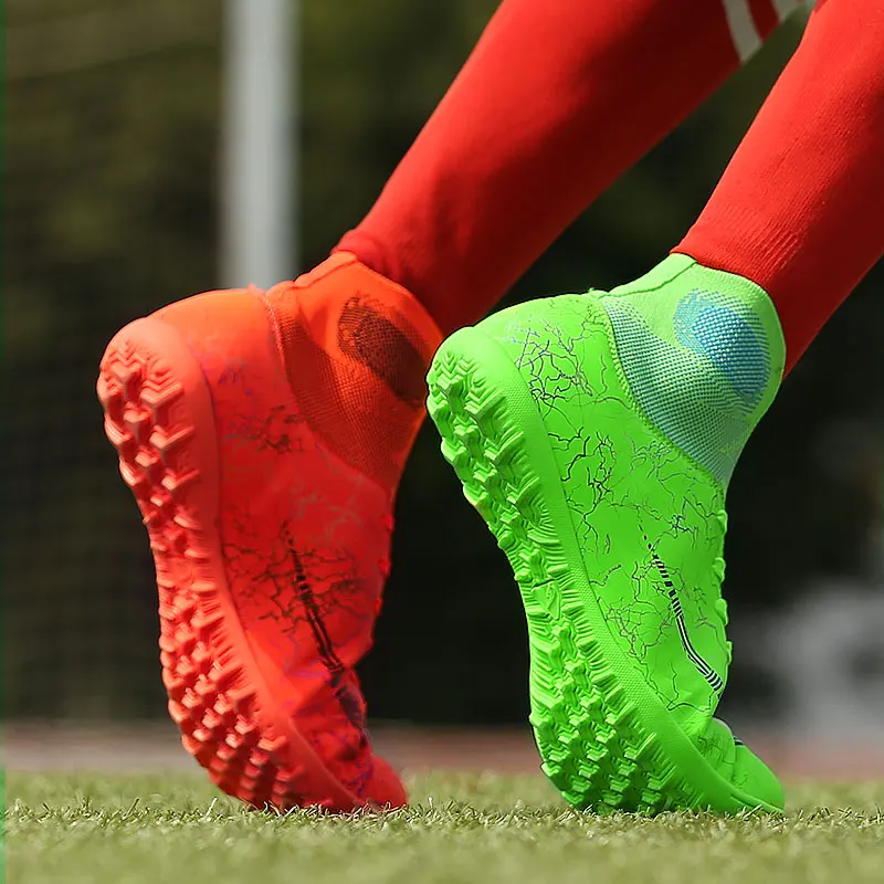 Футбольные бутсы для взрослых и детей TF/FG футбольные синие новые Новое