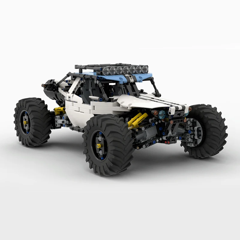 Строительные блоки Совместимые MOC-19517 DIY кирпичи 4WD RC багги с мотором 1912 деталей