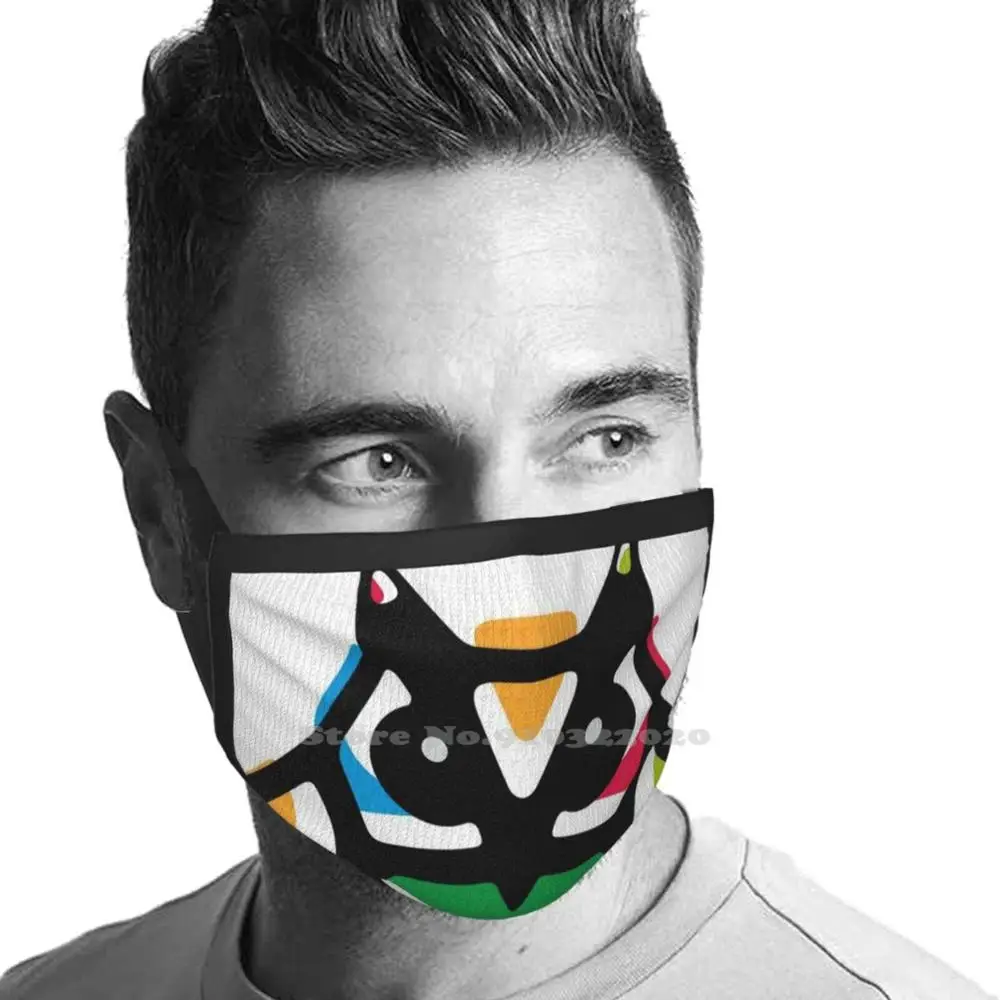 Шапка с радужными анигами и рисунком совы уличная шапка Солнцезащитная