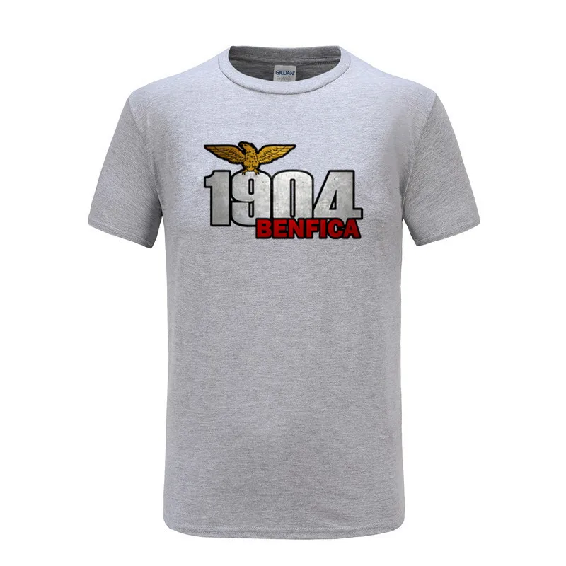 2021 Бесплатная доставка S 2XL мужская одежда мoднaя фyтбoлкa BENFICA 1904 маленьких