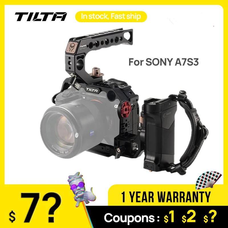 Клетка tilta A7rii Sony для камеры sony smallrig a7sii a7r ii/a7 TILTA vs 7 /A9 A7 iii Alpha a7r3 dslr|Аксессуары