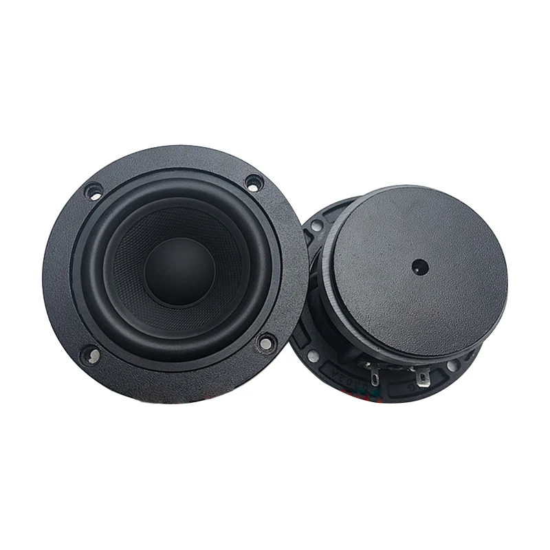 

1PCS 3.5Inch 8ohm 15W Woofer Full Range Sweden Transparent Speaker Carbon Woven Composite Basin Audio Loudspeaker