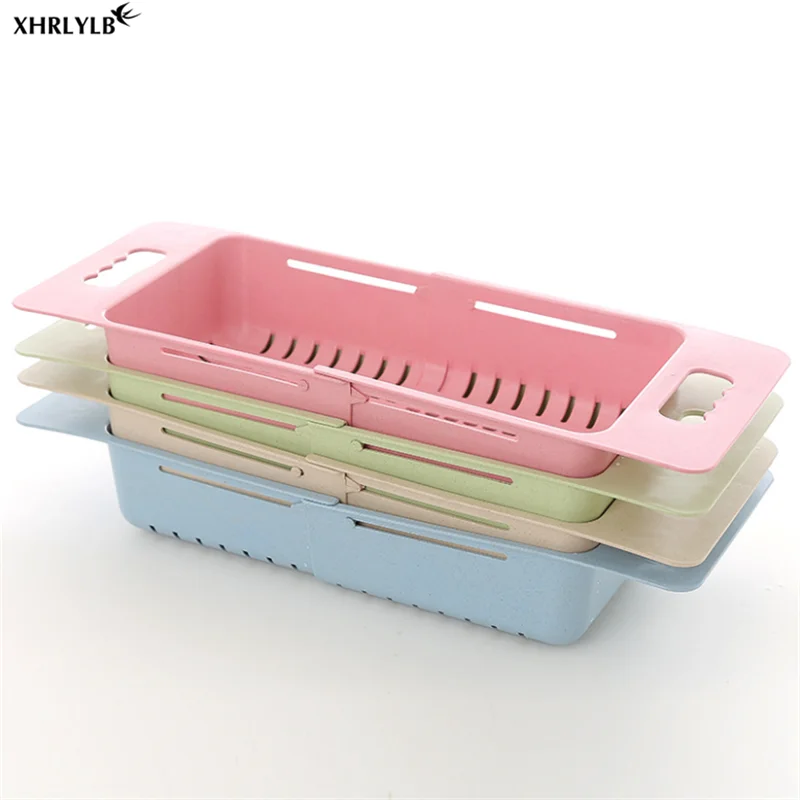 XHRLYLB новая выдвижная регулируемая раковина телескопическая корзина для мытья