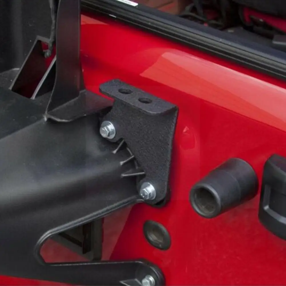 

CB Antenna Mount Holder Bracket Spare Tire Carrier Car Tailgate For Jeep Wrangler JK 2007-2017 Spare Tire Carrier Car Tailg Y5P5
