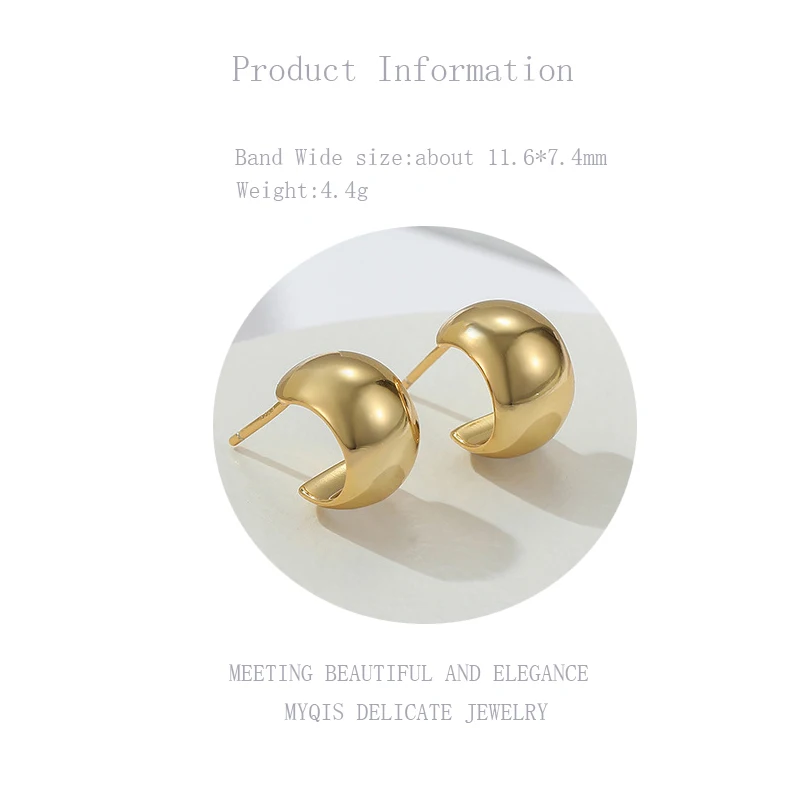 

Korean Irregular Stud Earring 18k Gold Pendientes Stamp S925 Earring Set For Women Girl 2021 Trend Fashion Jewelry Office 2019