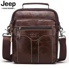 Сумка-мессенджер Мужская, из натуральной кожи, деловая, повседневная