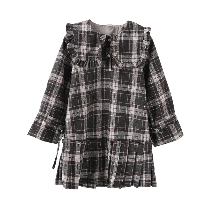 

Girls' spring dress new Zhongda children's foreign style spring girls' long sleeve children's spring and autumn princess skirt