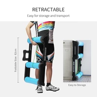 bicycle riding platform aluminium alloy mute indoor exercise home gym adjustable mtb road bike roller bike trainer