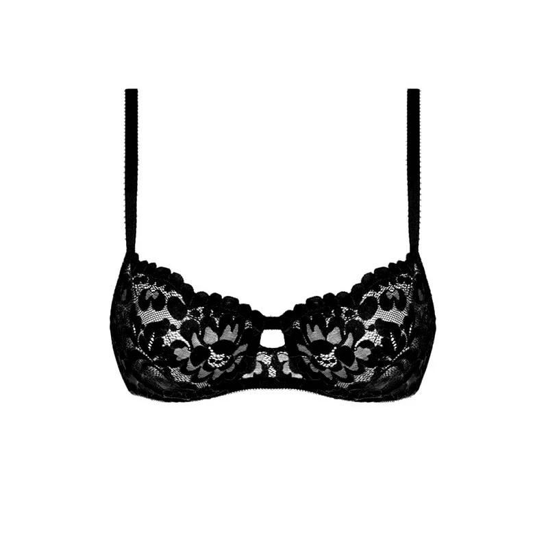 Black Bra Lilymoda, женский сексуальный ультра тонкий бюстгальтер, короткие комплекты, модное кружевное нижнее белье, высокое качество, бюстгальтер, удобное нижнее белье - Цвет: Black Bra