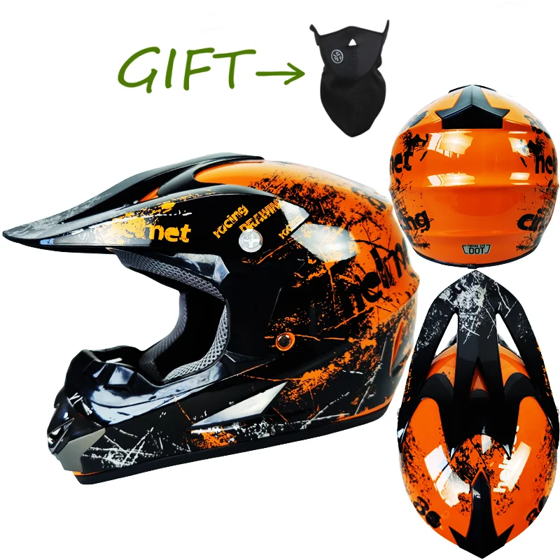 Шлем для мотокросса каска кафе гоночный шлем мотоцикла велосипеда козырек