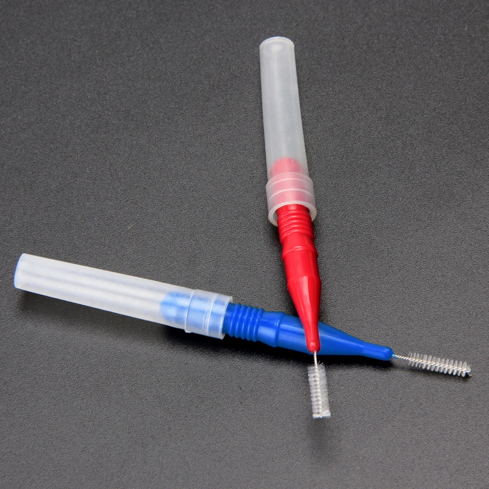 30 шт./лот гигиенические зубные мягкие палочки зубочистка чистка зубов Зубная