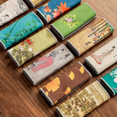 Окрашенное толстое чайное полотенце супервпитывающее высококачественный