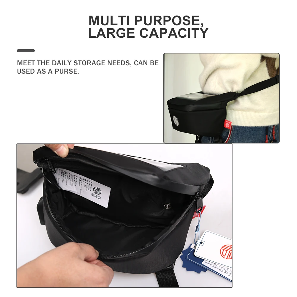 

For Honda ADV150 ADV 150 Motorcycle Bag Scooter Bag Front Handlebar Storage Bag Mobile Phone Navigation Package Luggage Bag