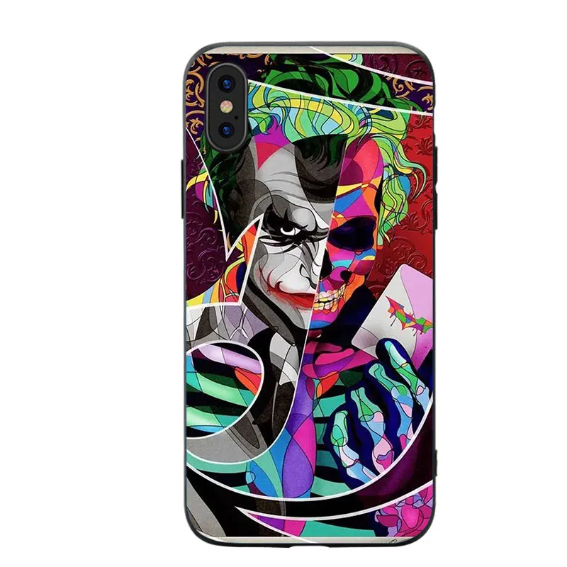 Модный мягкий силиконовый чехол для телефона Hero Iron Man Joker Venom Iphone 6 6S 7 8 Plus X XS XR 11 Pro Max
