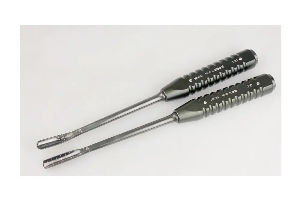 Orthopedic instrument medical DLC metal handle articular bone knife joint round Osteotome chisel Semicircular curved Straight | Красота и