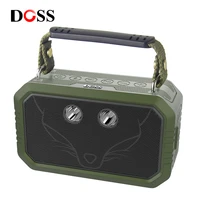 doss traveler portable outdoor bluetooth speaker wireless stereo bass sound box ipx6 waterproof bicycle speakers sos led light