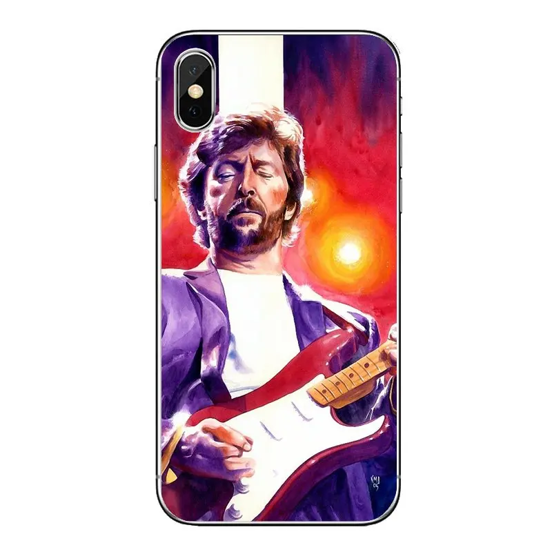 Эрик Клэптон Блюз рок художественный принт для iPod Touch iPhone 4 4S 5 5S 5C SE 6 S 7 8 X XR XS Plus