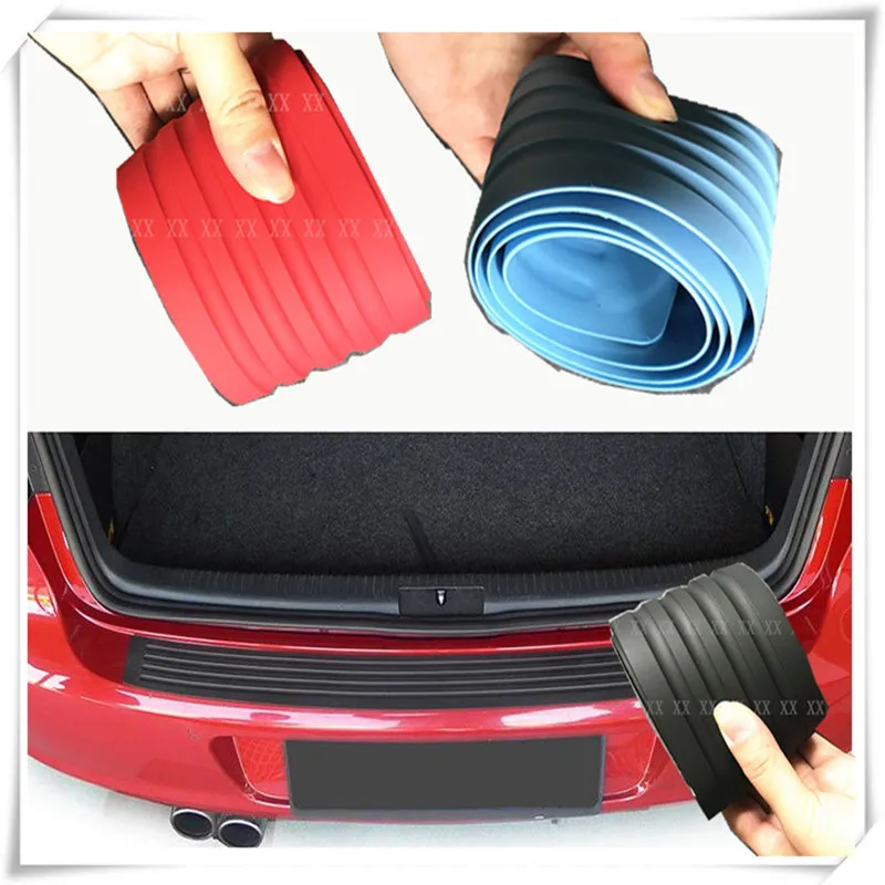 Автомобильный Стайлинг резиновые защитные наклейки для заднего бампера Toyota Allion