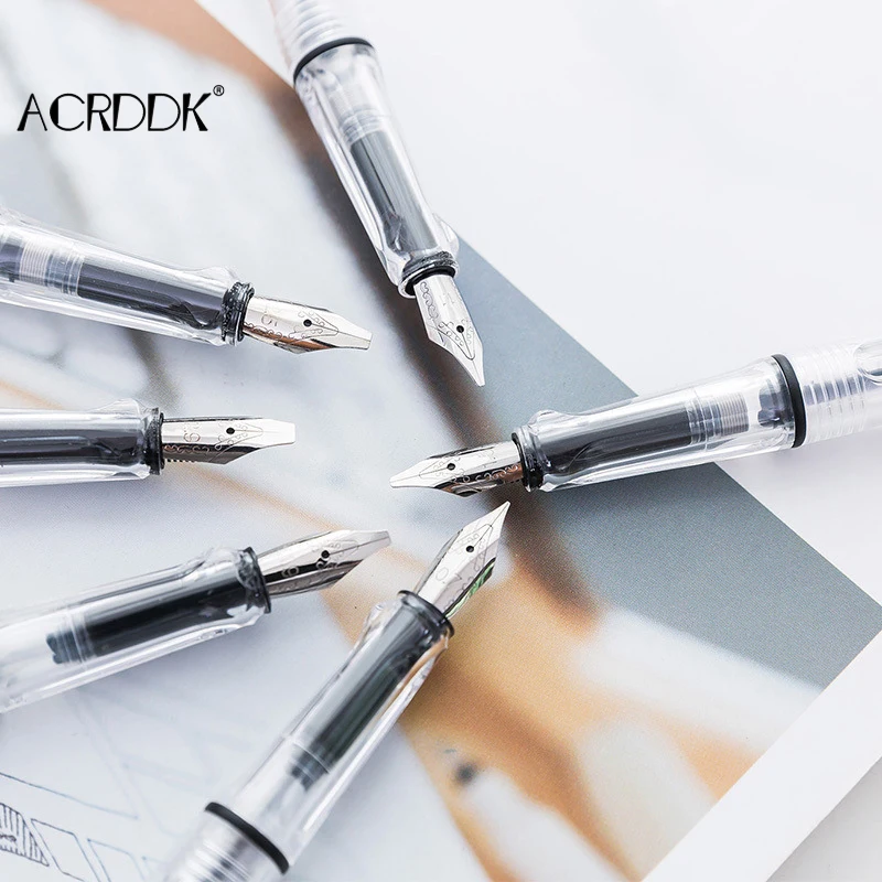 Ручка перьевая с плоским наконечником художественный шрифт Утконос Готическая