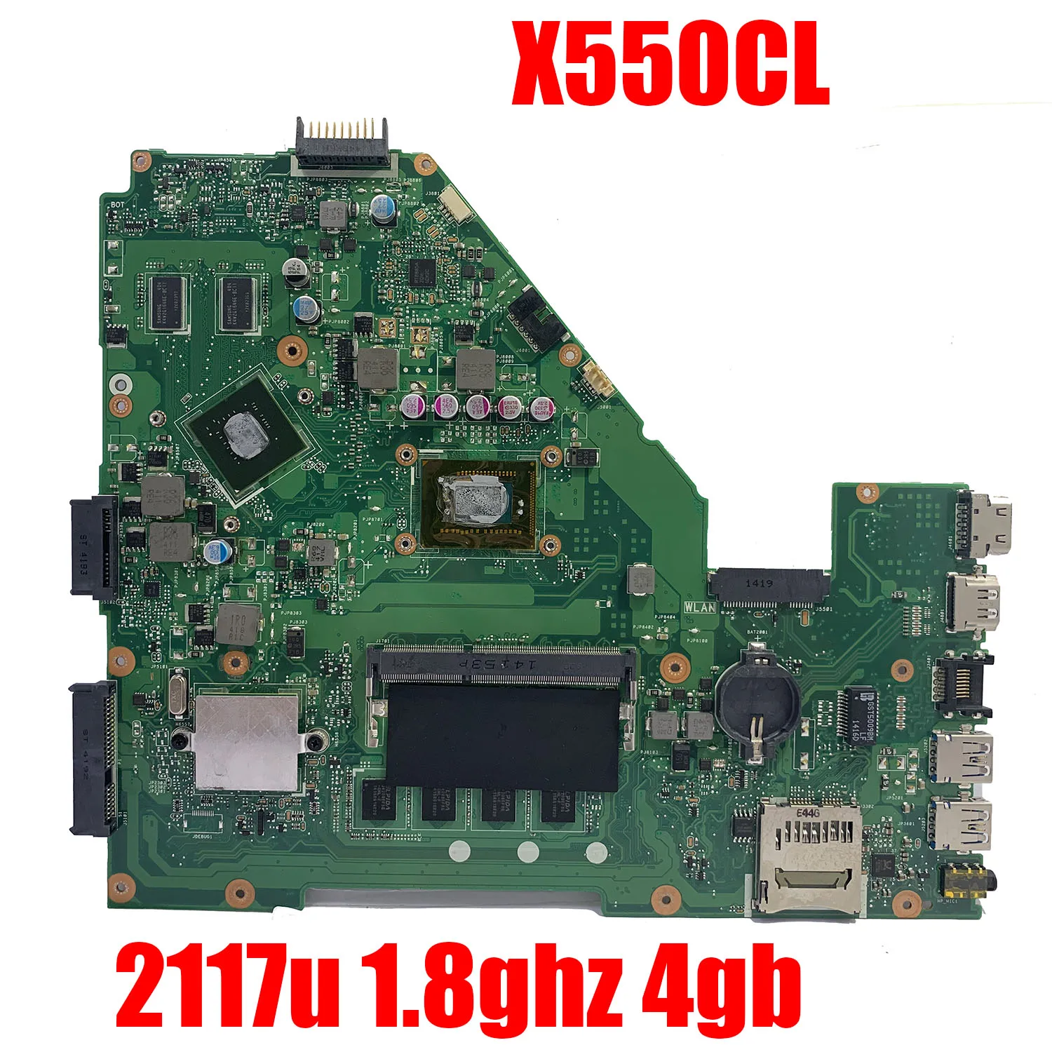 Материнская плата X550CL 1007/2117/4 ГБ для ноутбука ASUS X552C R510C R510CC Y582C X550VB материнская |