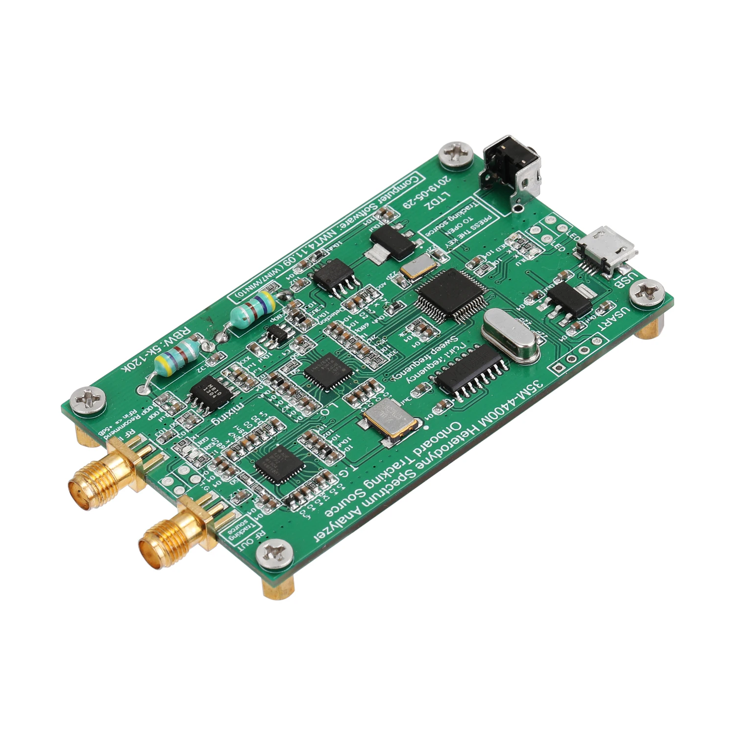 Новый анализатор спектра с USB высокоточный источник сигналов РЧ Частотный домен