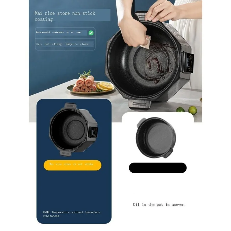 equipment enseres keukenapparaten mutfak elektrikli ev aletleri home kitchen appliance aparato de cocina electric skillet free global shipping