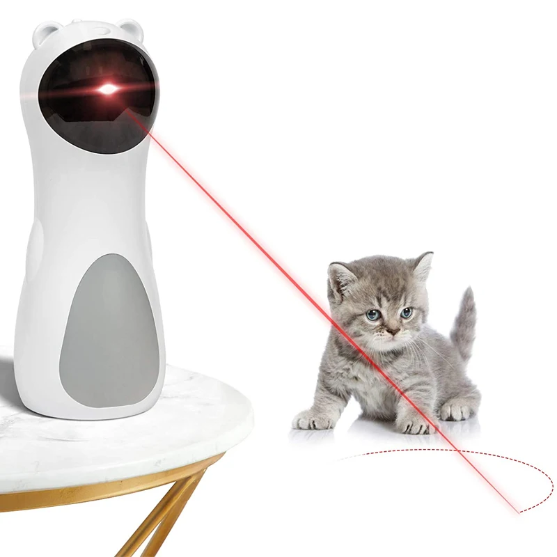 

USB Automatic Cat Toy Laser LED Interactive Smart Pet Funny Handheld Mode Electronic Light Pet Supplies Attract Attention