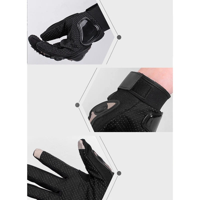 Пресс Sn Кожаные Мотоциклетные Перчатки Мотокросс перчатки Шестерни мото гонок