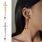 1 шт. Мода крест серьга в виде шпаги хип-хоп серьги женский темно меч крутые красивые серьги