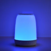 night light bluetooth speaker smart touch control portable table lamp for fathers day christmas sleeping aid children women