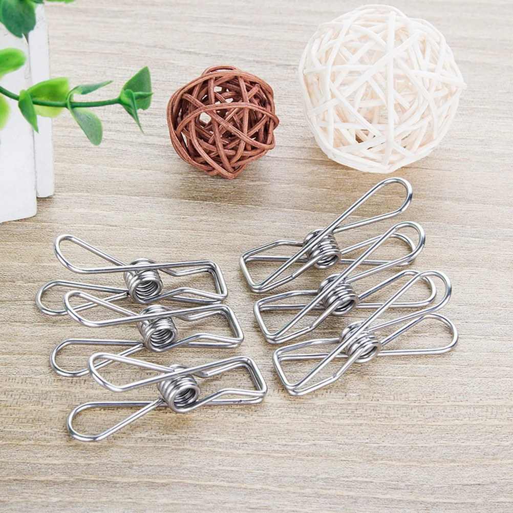 50 шт. зажимы для проволоки крепкие прочные многофункциональные из нержавеющей