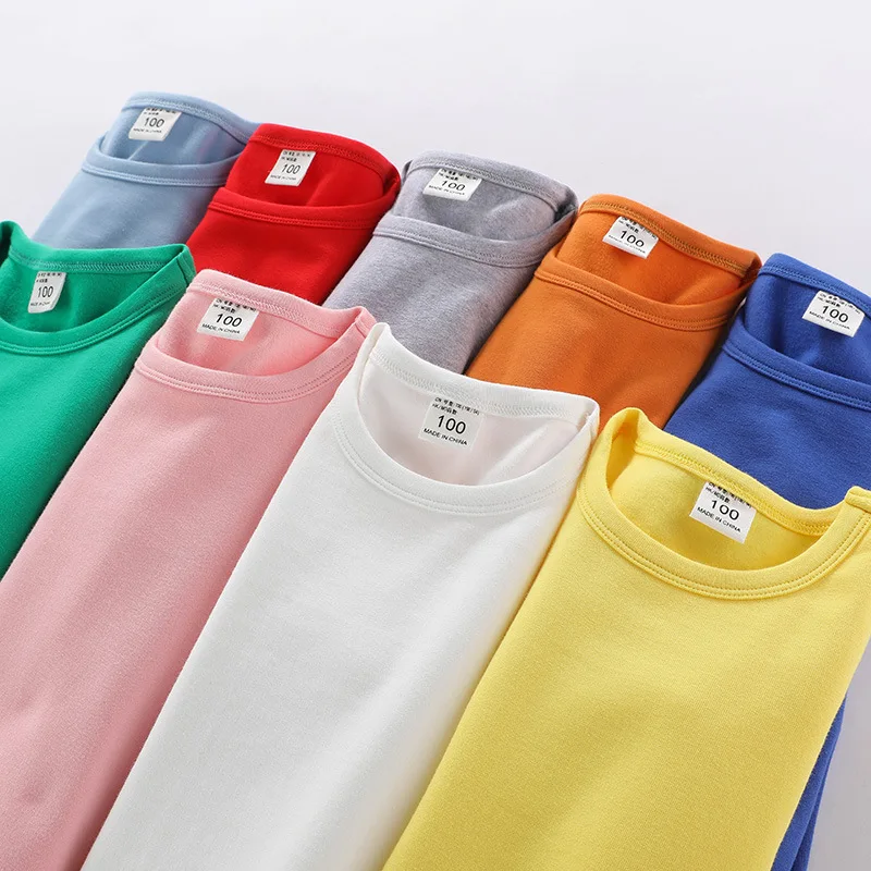 Детские пижамные комплекты из 100% хлопка комплект одежды для детей Детская