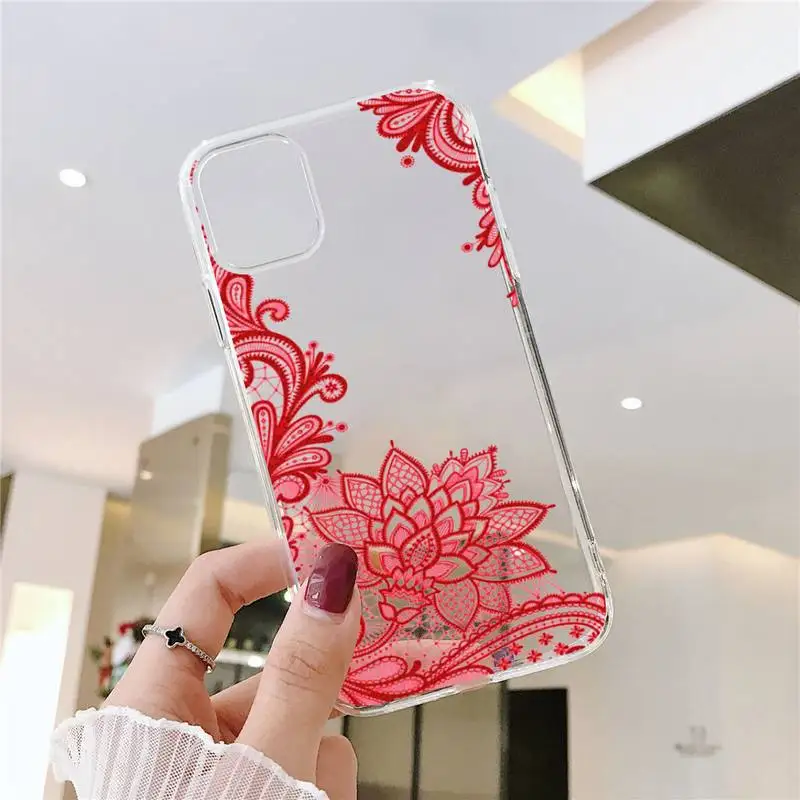 

Cute cartoon daisy flower Phone Case Transparent soft For iphone 5 5s 5c se 6 6s 7 8 11 12 plus mini x xs xr pro max