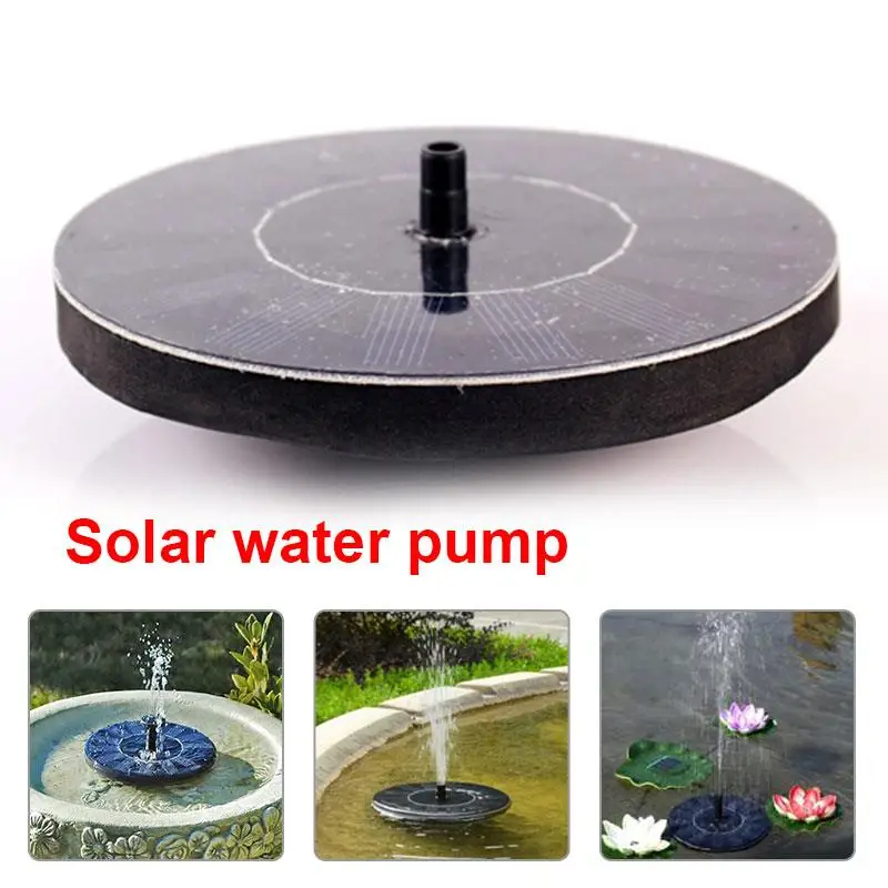 

SOLEDI Pump Fountain Solar Floating Submersible Plant Water Power Pool Decor