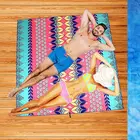 Чудесное пляжное одеяло для взрослых, летнее пляжное полотенце, большое портативное легкое пляжное быстросохнущее полотенце из полиэстера, 2021