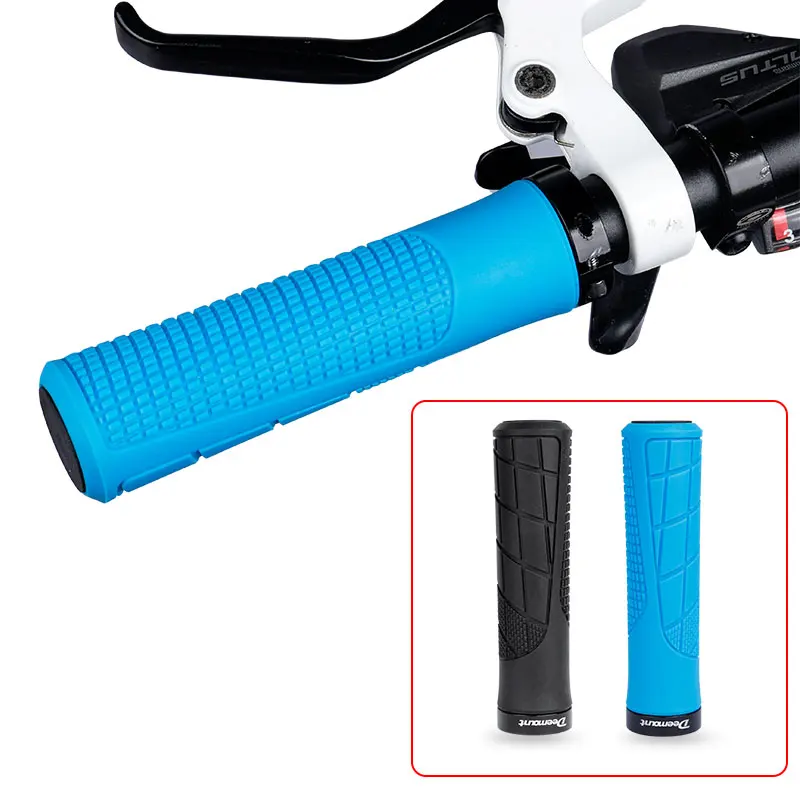 

Deemount Bicycle Eco TPR Grips Anti-skid Bar End Comfy Hand Feel Multi Color Options MTB Cycling Hand Rest Eco-friendly