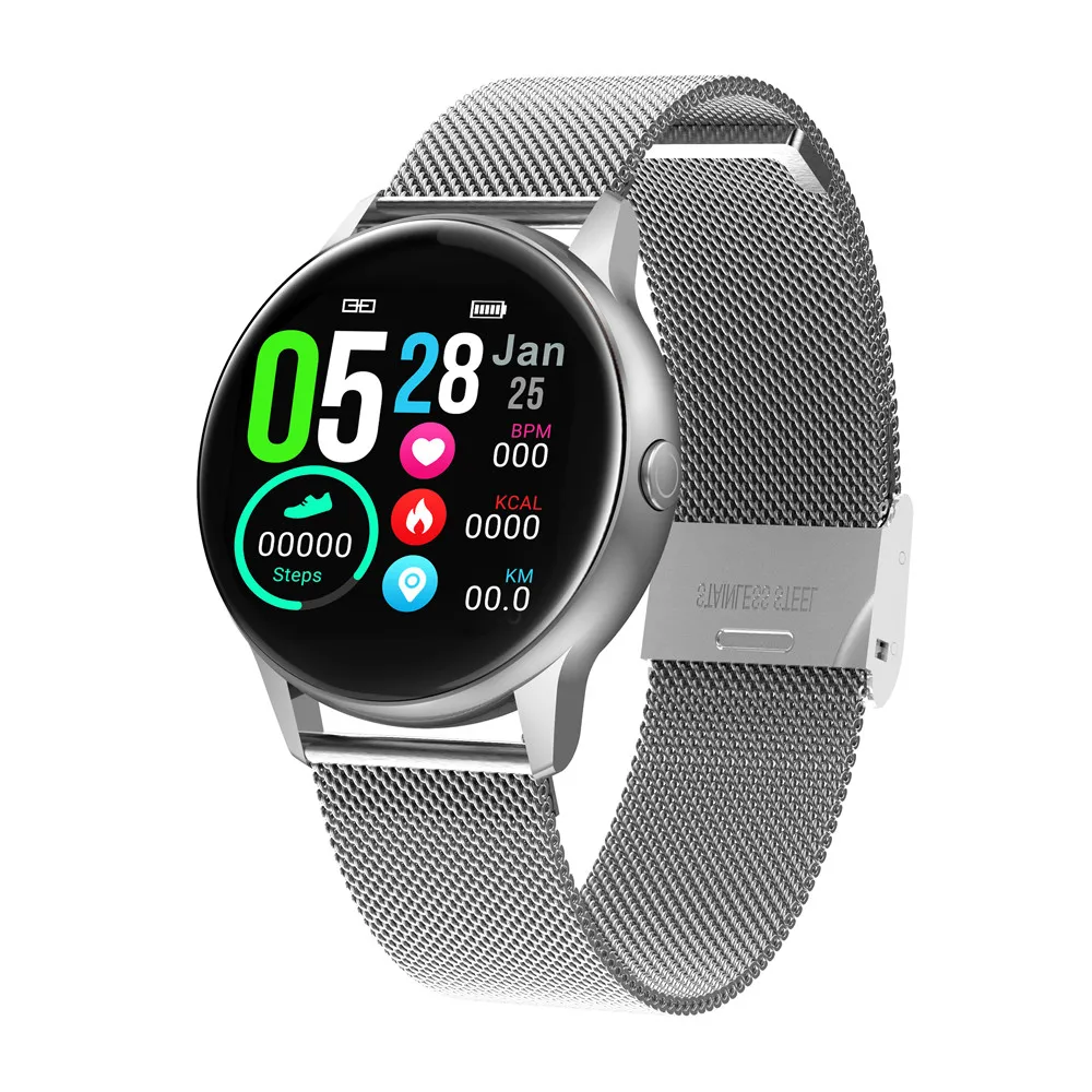 

DT88 Pro Smartwatch Men IP68 Waterproof Heartrate Monitor PPG ECG Blood Pressure Monitor Lady DT88 Smart Watch With Metal Strap