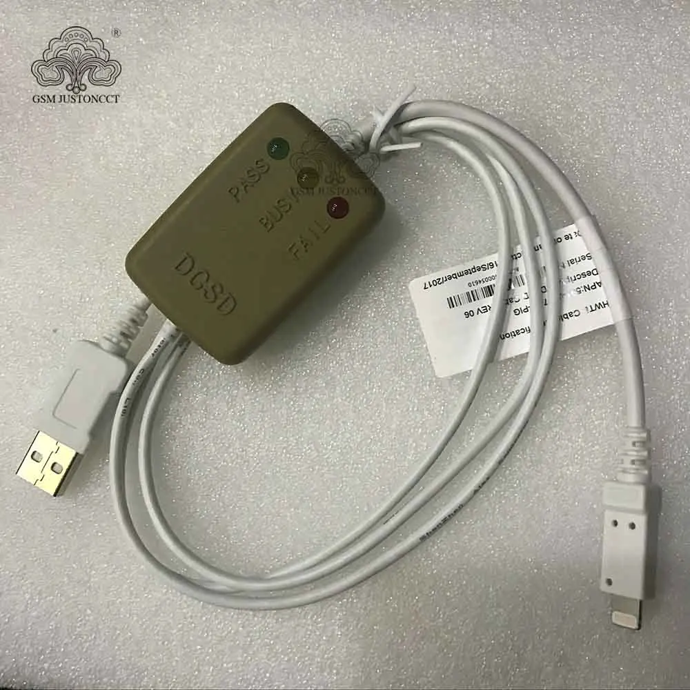 NEW DCSD Cable Engineering Serial Port Cable to Enter Purple Screen for iPhone 7/7P/8/8P/X iPad to Write Data to SysCfg