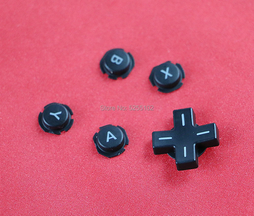 1 компл./лот крест на включения/выключения кнопки Кнопка ABXY черная кнопка